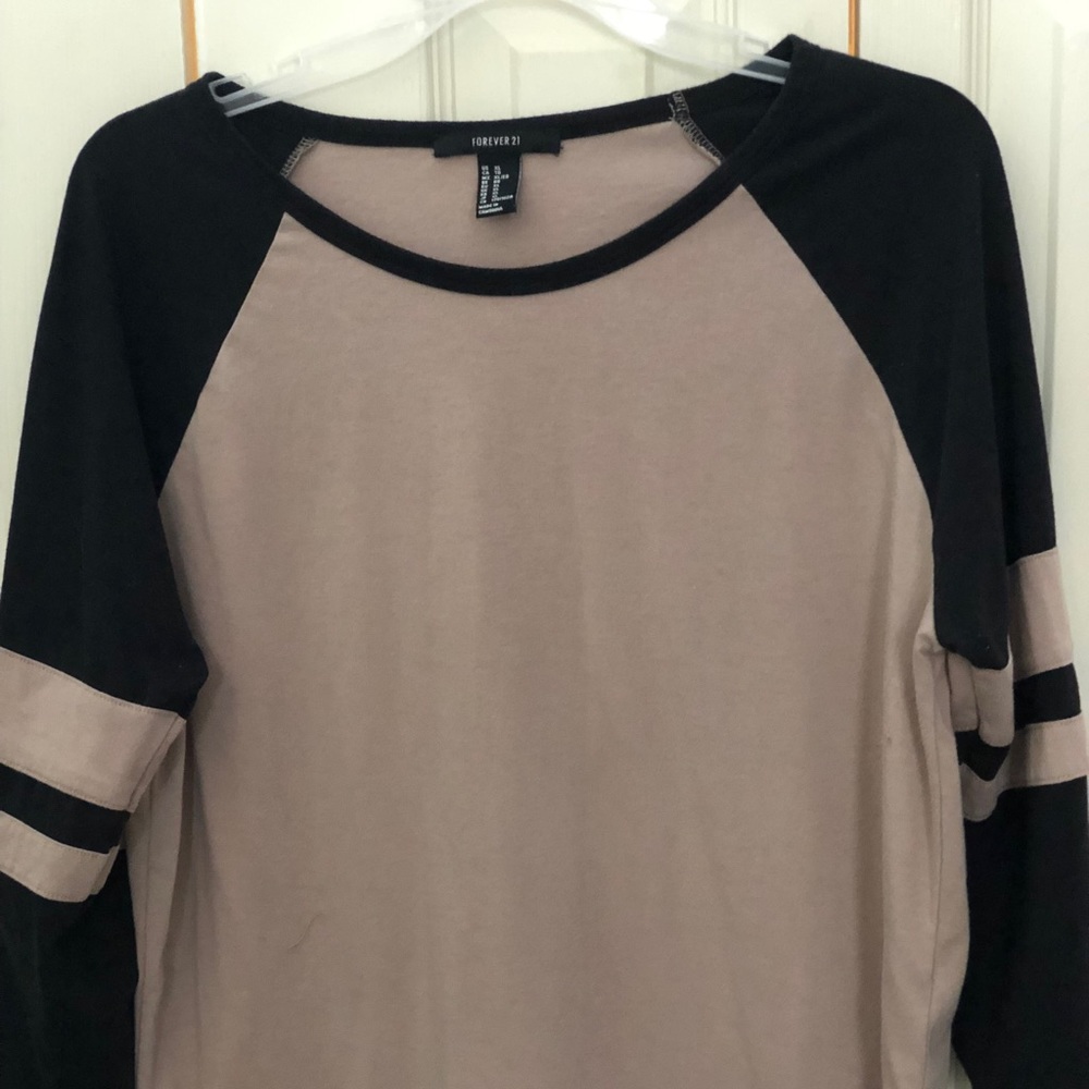 Neutral 3/4 Length Baseball Tee